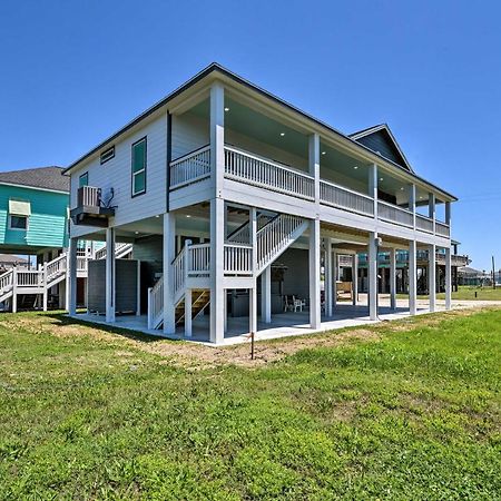 Bolivar Peninsula Beach House, Steps To Coast المظهر الخارجي الصورة