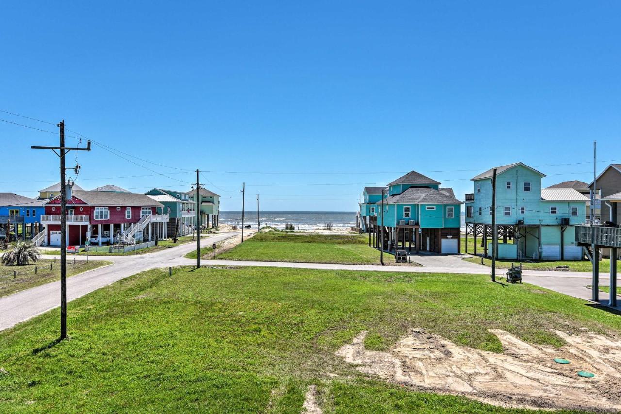 Bolivar Peninsula Beach House, Steps To Coast المظهر الخارجي الصورة